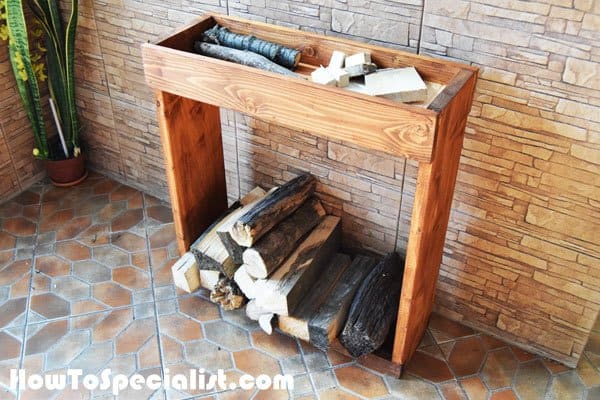 20 Interesting Indoor Firewood Storage Ideas - Justcraftingaround